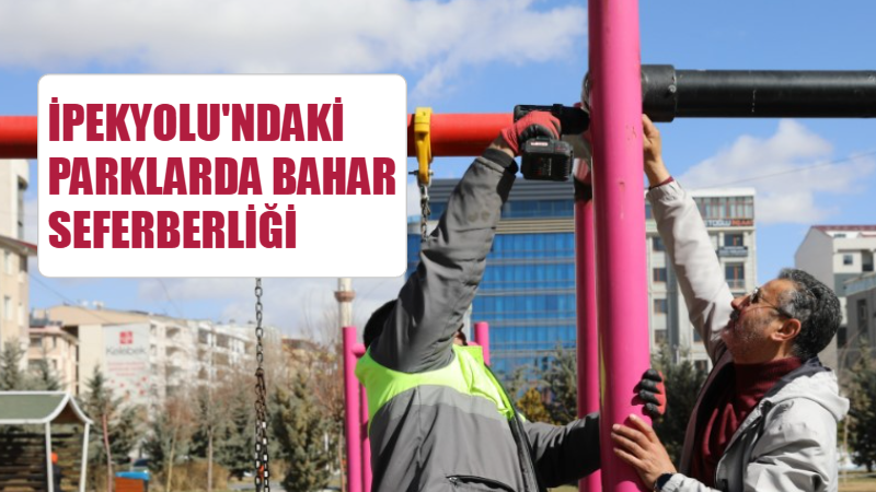 Van'ın İpekyolu Belediyesi Park ve